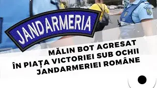 Agresiunea ❌Jurnalistului Mălin Bot sub ochii jandarmeriei ⚠️ la ordinul Cartelului Mafia Media 📺