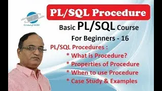 PL SQL Procedure - Stored Procedures in PL/SQL - Stored Procedure in Oracle