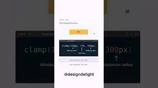 CSS Clamp Function 