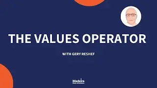 The values operator -    Geri Reshef
