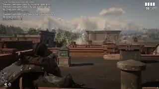 Headshot on the roofs