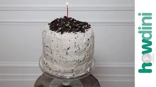 How to Make a Cookies & Cream Cake: Howdini Cakes