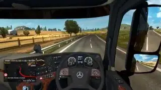 Euro Truck Simulator 2 - Southampton UK to Birmingham UK - Mercedes New Actros