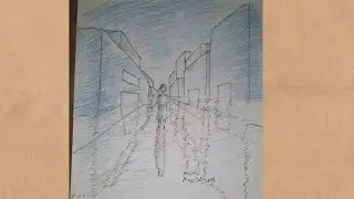 Anime scenery | Coloured Version...