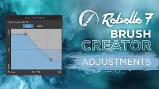 Rebelle 7 Brush Creator: Most Common Adjustments