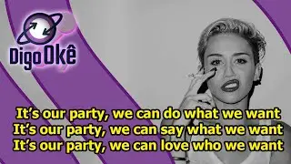Miley Cyrus - We Can't Stop (Karaokê) - Áudio Oficial
