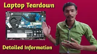Laptop Teardown in Hindi | Laptop Internal Components Explained in Details ⚡⚡ Must Watch This Video