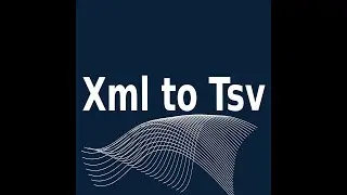Xml to Tsv