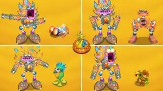Fire Oasis New Epic Wubbox Duets with Every Monster in Island | My Singing Monsters