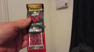 Jack Link's Teriyaki Beef Jerky Sticks Review