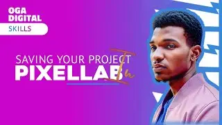 How to save your Project and Add font in Pixellab