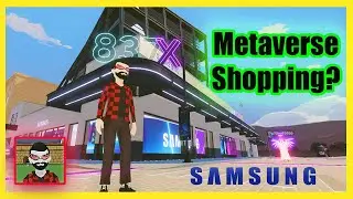 Samsung 837X Virtual Shop in Decentraland Tour | Decentraland Gameplay | Decentraland Mana