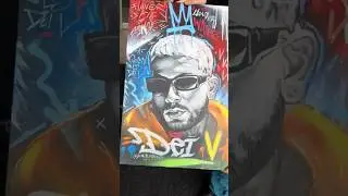 Otro cuadro más para la colección ⭐️🍬🤿 #reggaeton #deiv #arte