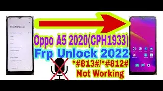 Oppo A5 2020 (CPH1933) Android 11 Frp Bypass Without Pc || New Trick 2022 || Frp Reset 100% Working