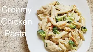 SIMPLE CREAMY CHICKEN PASTA RECIPE / IN THE KITCHEN WITH LYNN