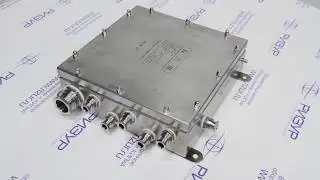 РИЗУР-КС-Н (Exe) (из нержавеющей стали). Коробка соединительная взрывозащищённая