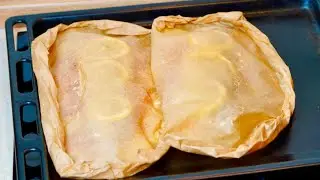 I just wrap everything in parchment! I won't fry fish anymore! The deliciousness is incredible!