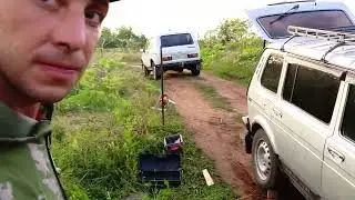 устранение поломки в лесу