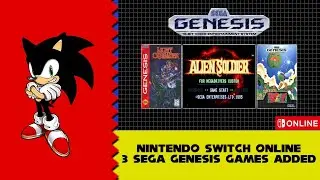 Nintendo Switch Online: 3 SEGA Genesis Games Added