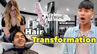 Hair Transformation✨| Girls Wale Salon Se Haircut Karwaya😜￼￼