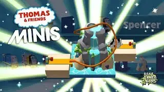Thomas & Friends Minis #84 | New Surprise: THE WATERFALL LOOP - SPENCER’S AQUA PARK By Budge Studios
