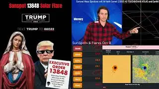 Solar Flares, Executive Order 13848 and Trump! Divine Messages!