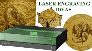 Laser engraving ideas, Home Laser Engraver Xtool S1, Year of the Wood Dragon