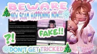 ☕ALERT🎄 BEWARE OF THIS 💔NEW SCAM HAPPENING NOW🚫 | Royale High