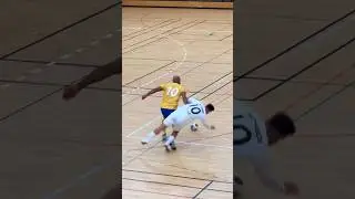 Shoulder barge in futsal! Foul or no foul? 👀😂 