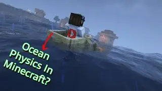 Minecraft Ocean Physics | Physics Mod Pro | Testing The New RTX 4080