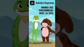 Animate from audio  #adobe #adobeexpress
