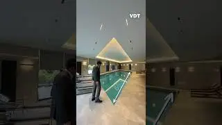 🤯 Бассейн в форме параллелограмма!