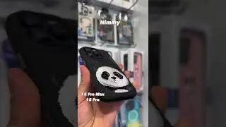 NIMMY Adorable Big Eye Animal Embroidery PU Leather Case
