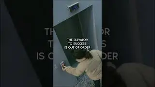 The Elevator To Success Is Out Of Order... #motivation #quotes #mindsetqoutes #mindsetmotivational