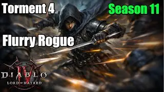 Diablo 4 Rogue Build: Flurry Pit 80 Speedrun + One-Button T4