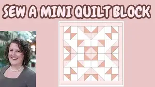 Miniature Quilt Tutorial Quilt along | Mini Quilt 2 Quilting Tutorial with Faodail Creation