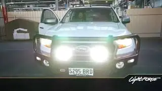 Ford Ranger - Install Lightforce Driving Lights Striker LEDs