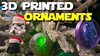 Awesome 3D Printed Star Wars Ornaments | Download Over 30 FREE Files!