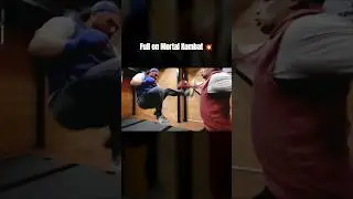 When a sparring session turns into a Mortal Kombat fight 