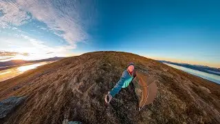 Hiking Padjelanta National Park in 360° view