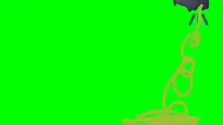Throwing Up Watermark Green Screen