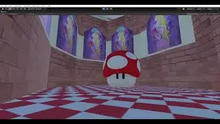 Unity Recorrido Virtual - Princess Peach Castle