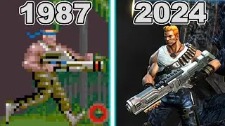Contra - Game Evolution (1987 - 2024)