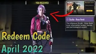 CODM Codes-New 2022 April-Free Skin!