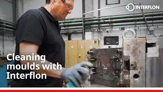 Interflon for Moulding Industry - Cleaning moulds with Interflon