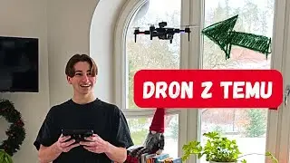 Dron S2S z wbudowaną kamerą z Temu - test i pierwsze wrażenia