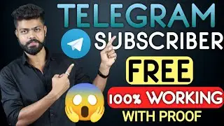 How To Increase Telegram Subscribers Free | Telegram Real Subscriber Free