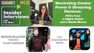 Maximizing Streaming Revenue & Creator Power — Lessons from a Digital Native and a Media Maven