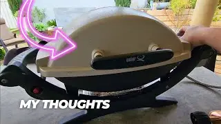 Weber Q1000 Liquid Propane Grill, Titanium Review