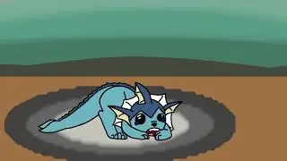 How a real Pokemon battle goes! Animation